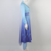 Load image into Gallery viewer, New Frozen Cosplay Snow Queen Adult Elsa Dress
