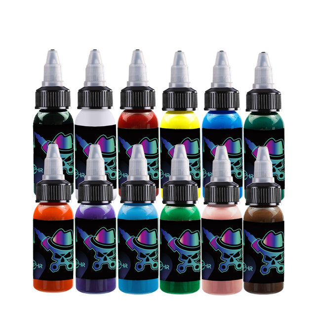 12 Colors Airbrush Acrylic Ink